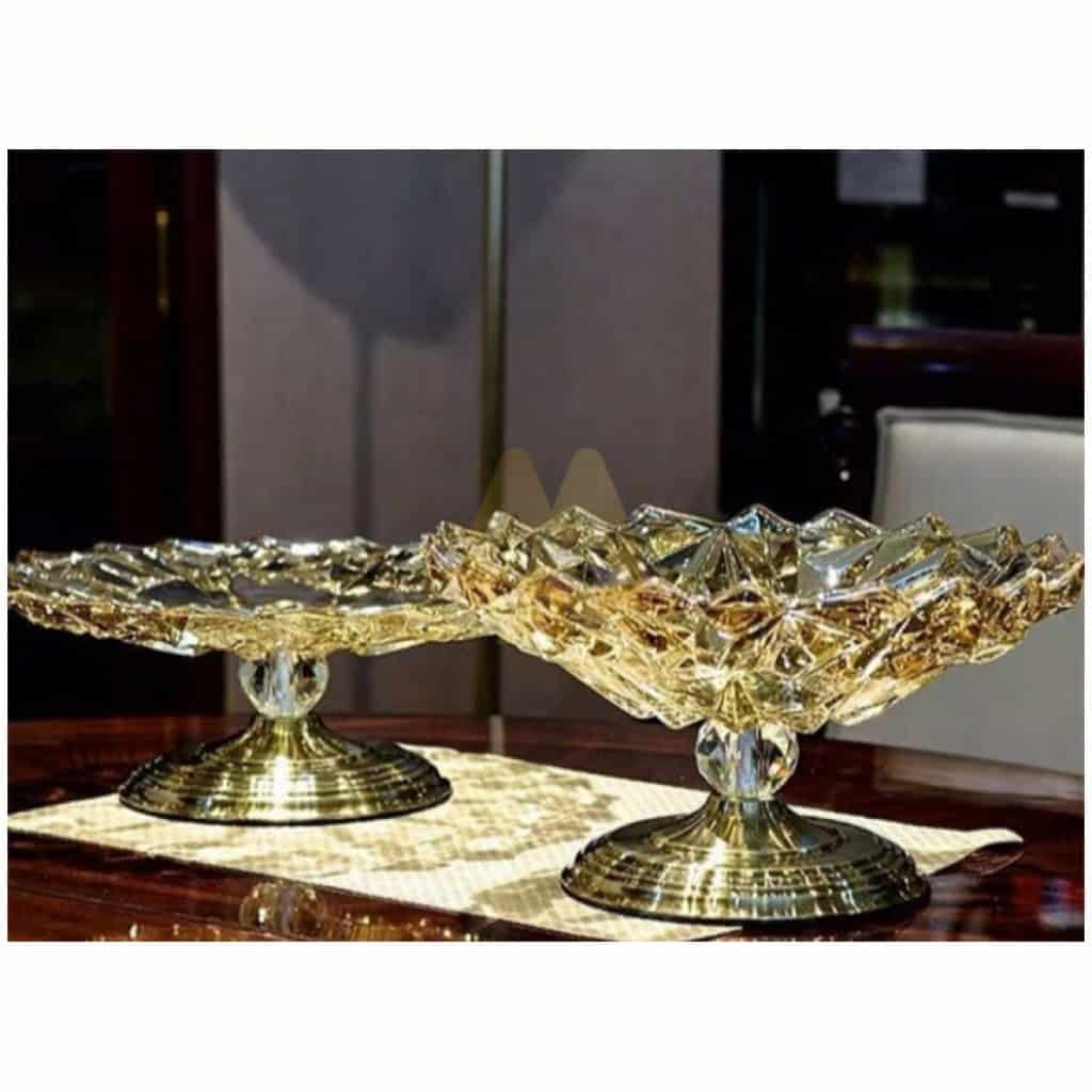 Transparent Deep Fruit Decor Plate