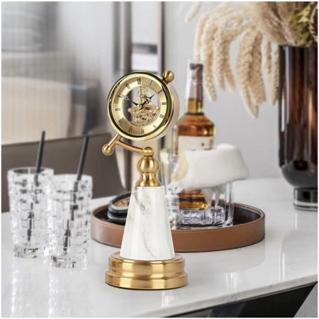 European Vintage Table Clock