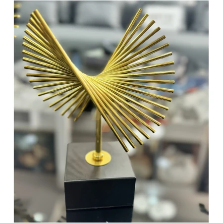 Big Gold plated metal décor