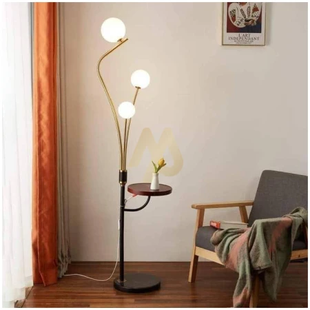 Frosted Ball Floor Lamp