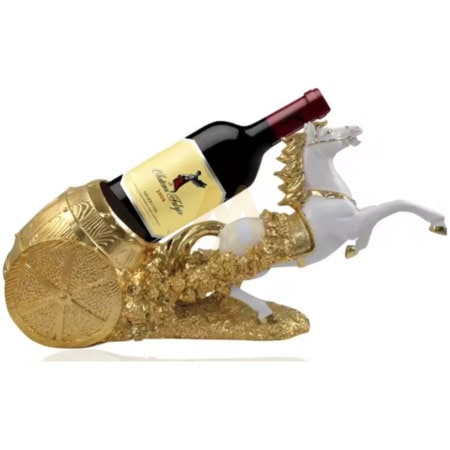 Resin Horse Wine Holder
