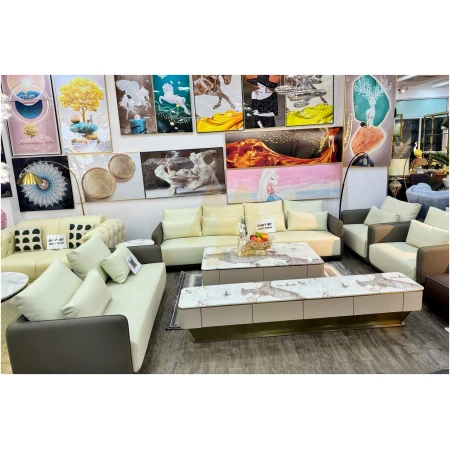 8 Seater Real Leather High Quality Sofa