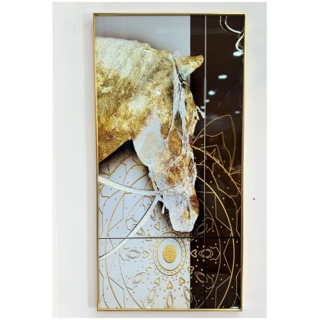 60 x 120 Horse facecard wall décor Frame