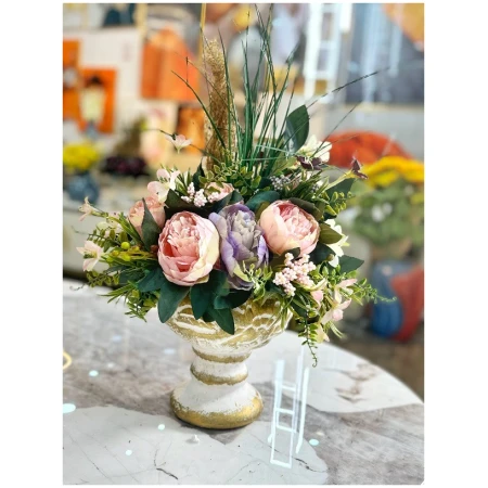 WildFlora in a clay pot