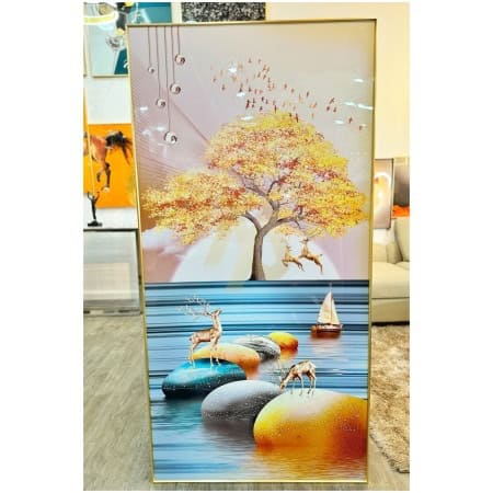 80 x 160cm crystal frame