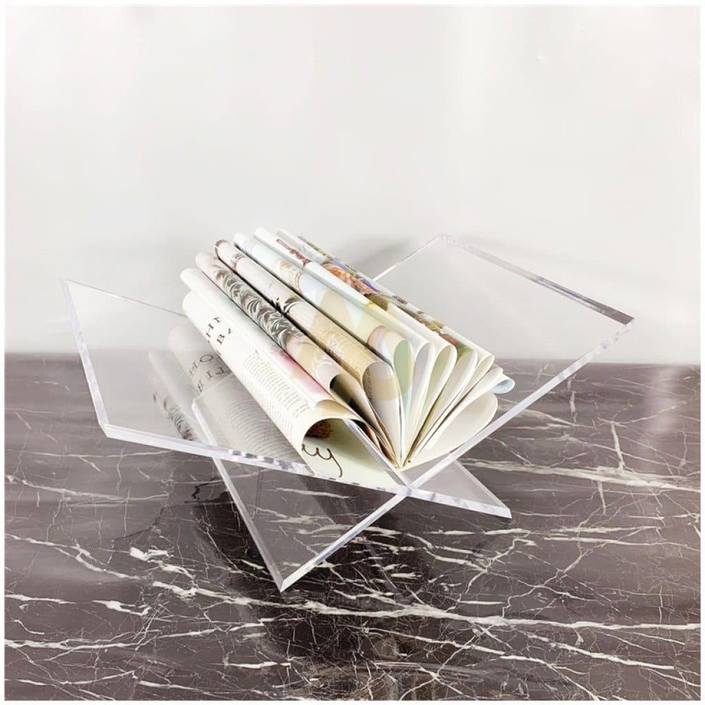 Acrylic open book holder Ornament