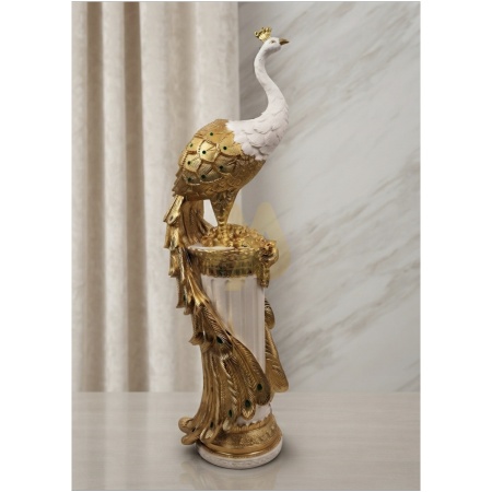 Luxury Stand Out Peacock Stature