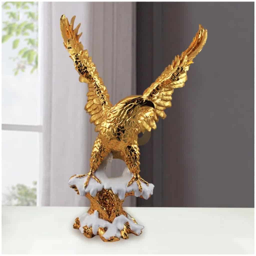 Golden Eagle sculpture