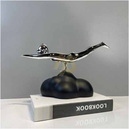 Resin flying Man Decor