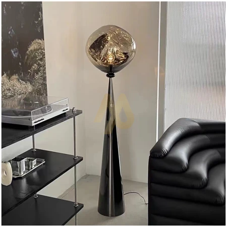 conical lava nordic floor lamp