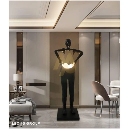 floor lamp humanoid