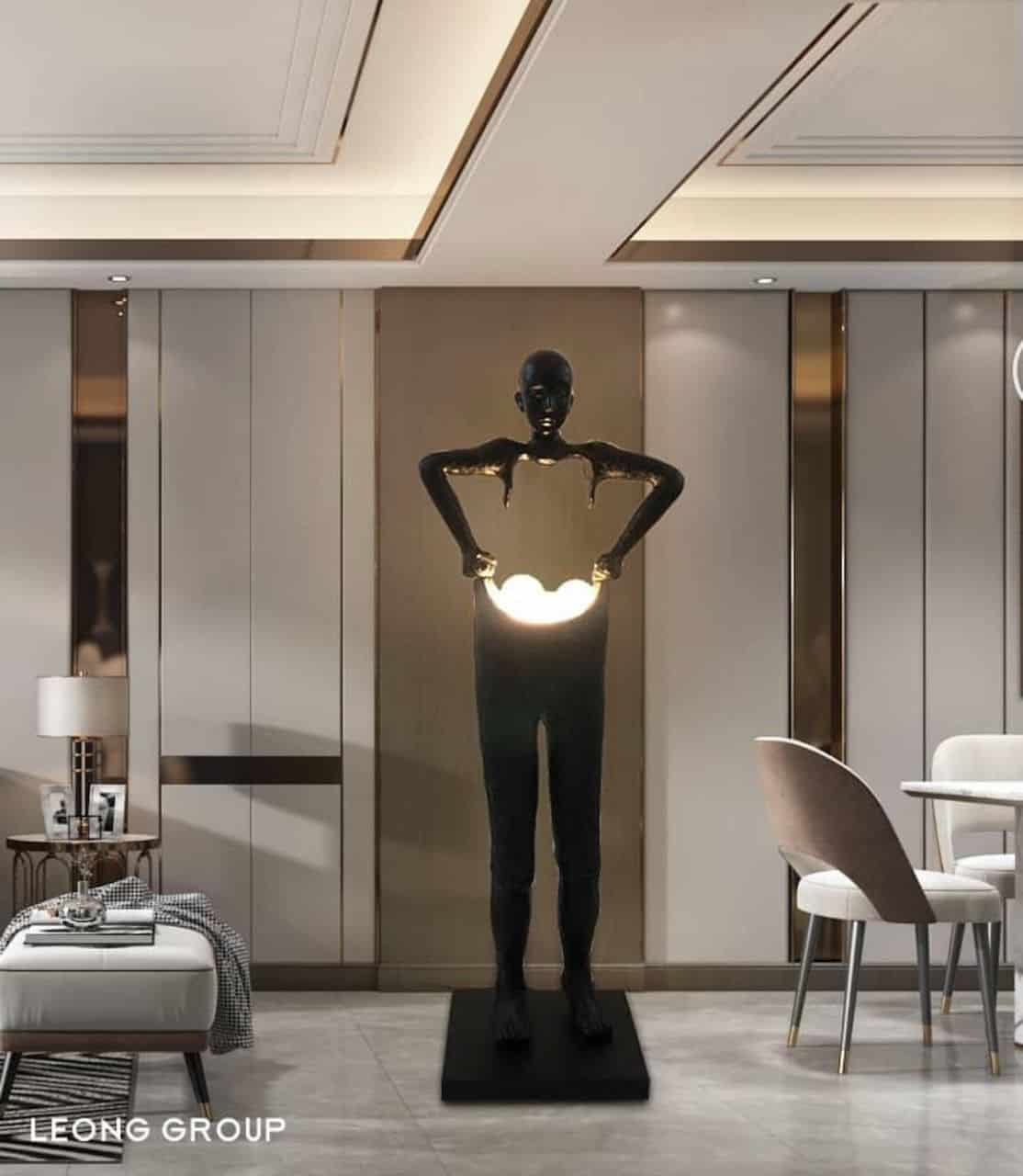floor lamp humanoid