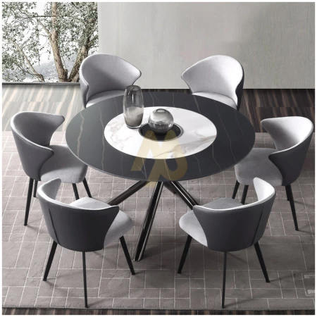 Luna Marble Dining Set