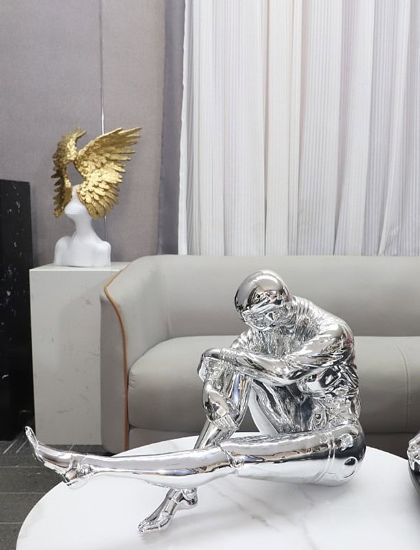 Reflective Thinker Sculpture