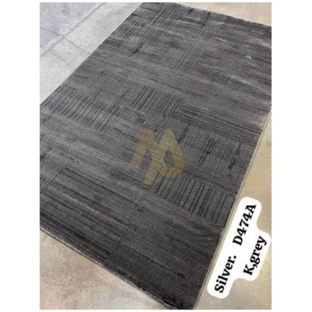 Luxury grey Ridgeland pattern Rug