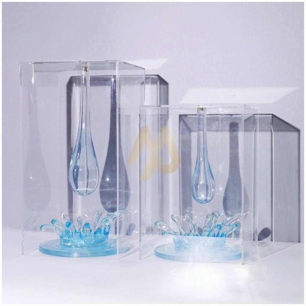 Crystal Blue Water Drop Decor (SMALL)