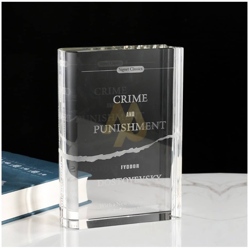Big Grande Crystal Book Decor
