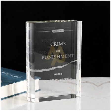 Big Grande Crystal Book Decor