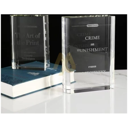 Medium Grande Crystal Book Decor