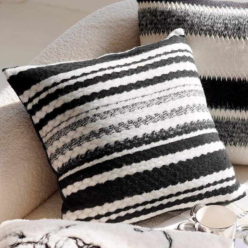 Neutral Spectrum Throw Pillow