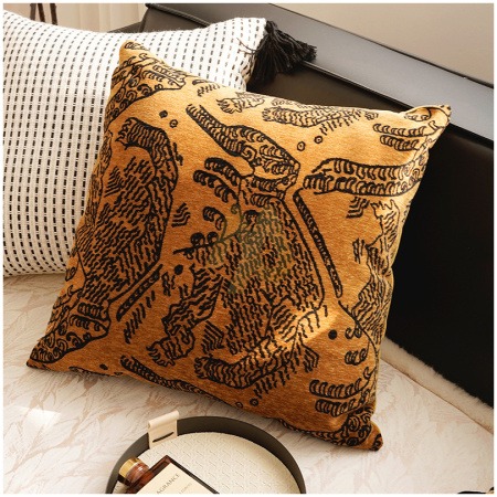 Royal Crest Throw Pillow