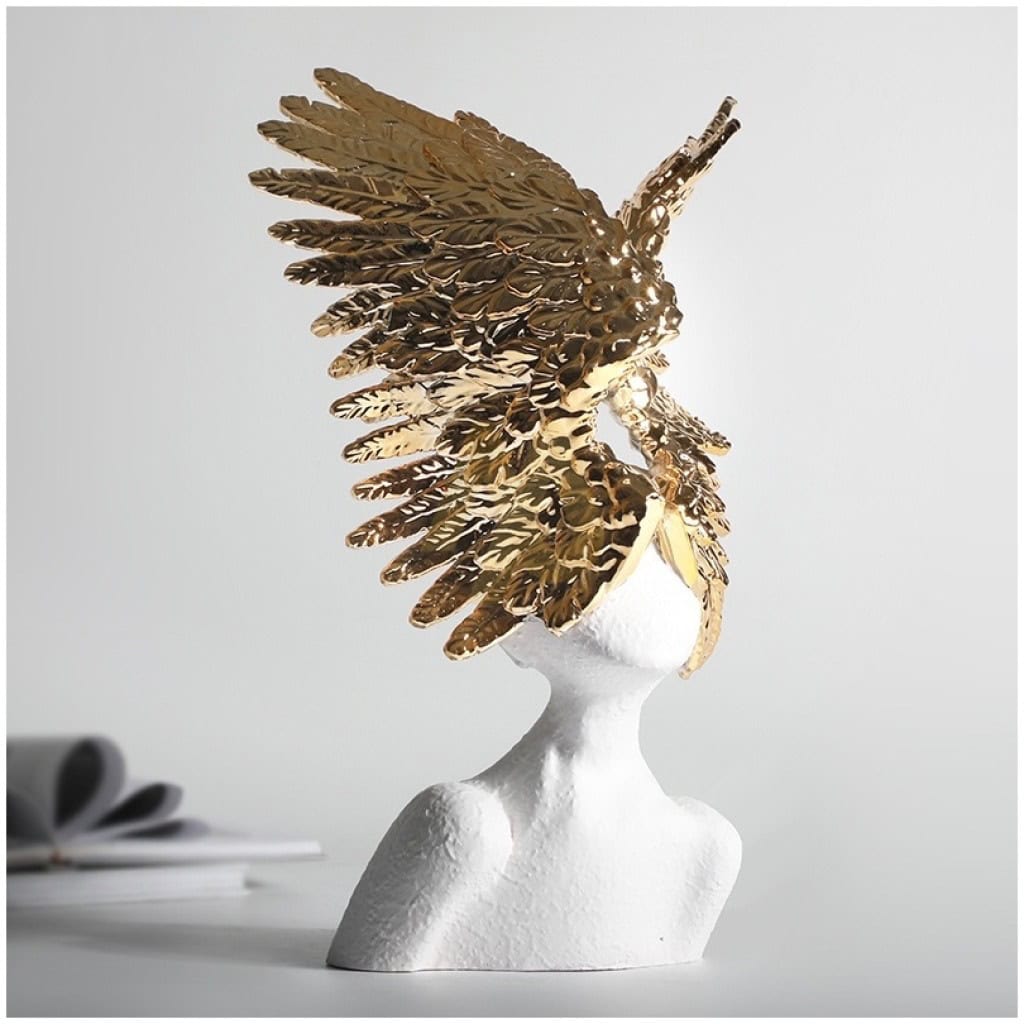 Seraphina Winged Grace Sculpture