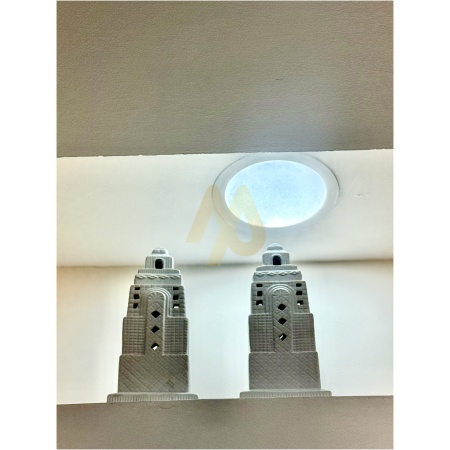 Bone China Castle Tower Decor