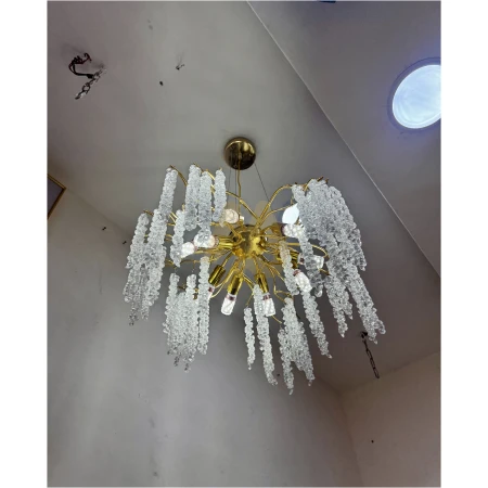 Crystal Tassel Chandelier