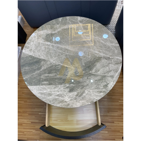 Round rotational coffee table