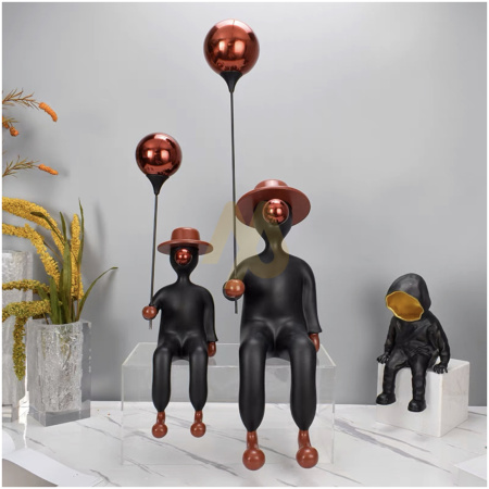 Big-Red Hat Clown Ornament