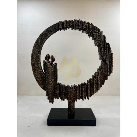 Circle Vibe Abstract Sculpture