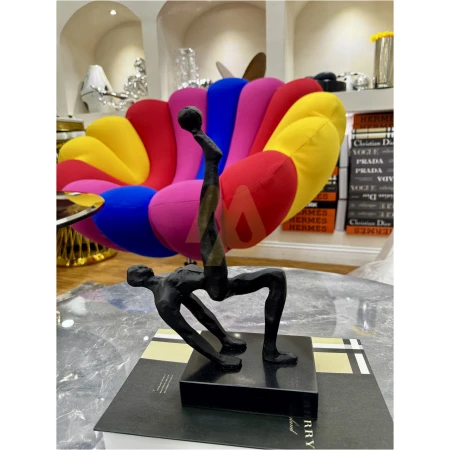 Modern Abstract Handstand Art Sculpture