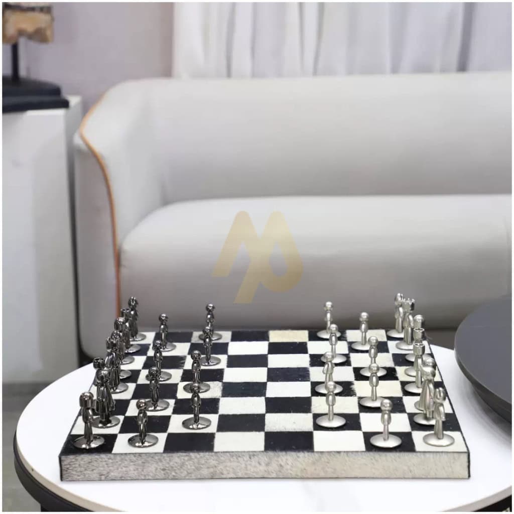 Prada Saffiano Leather Chess Set.
