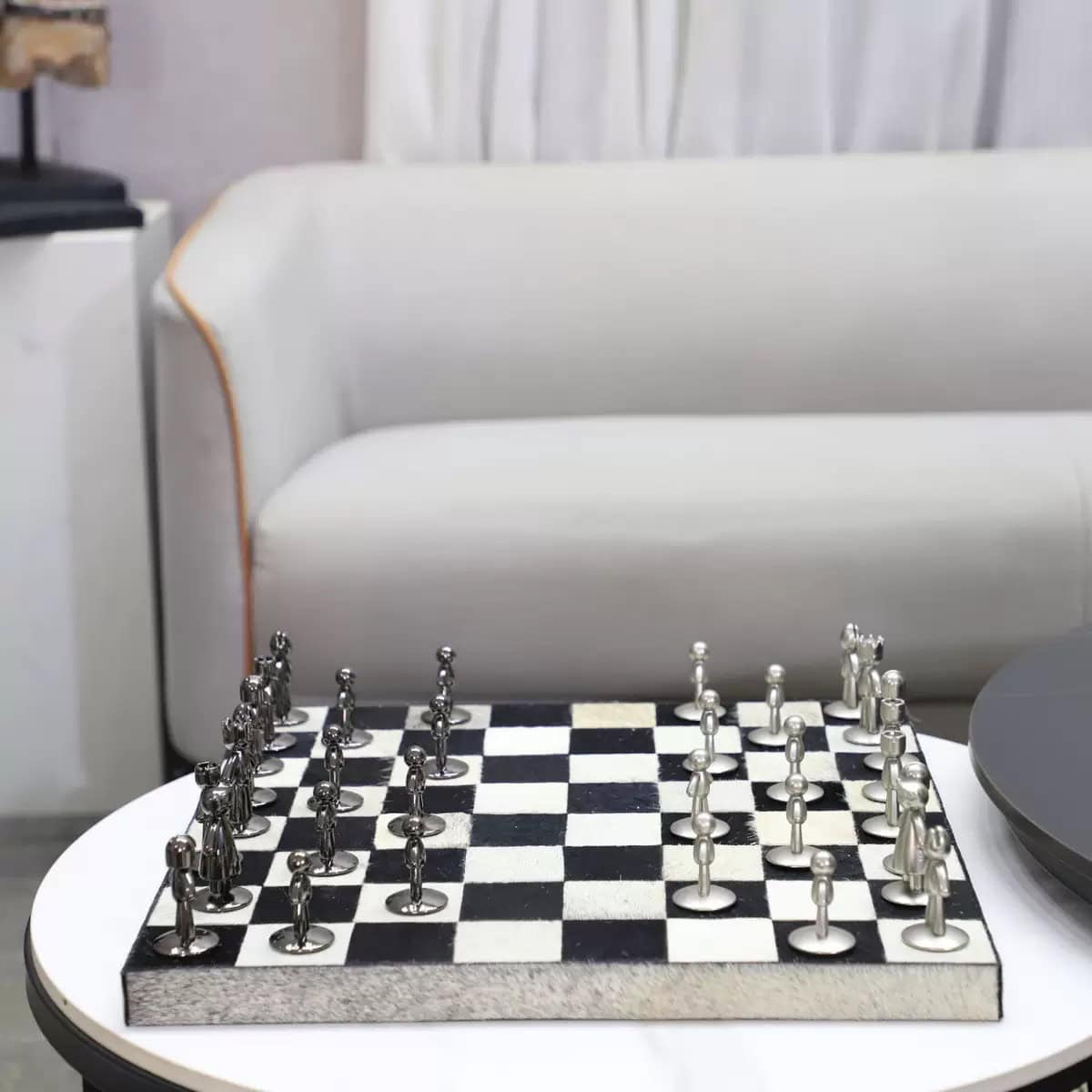 Prada Saffiano Leather Chess Set.