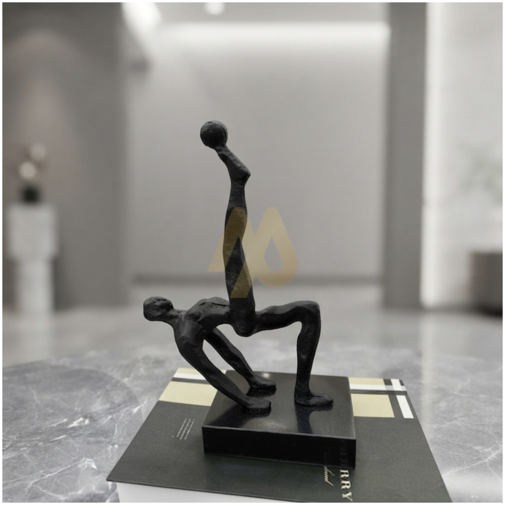 Modern Abstract Handstand Art Sculpture