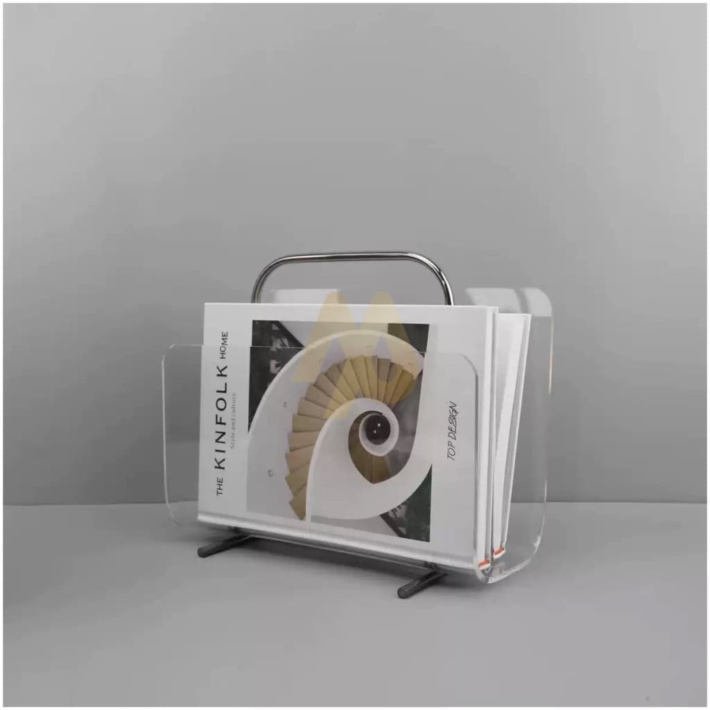 Crystal-Edge Acrylic Book Holder DƩcor