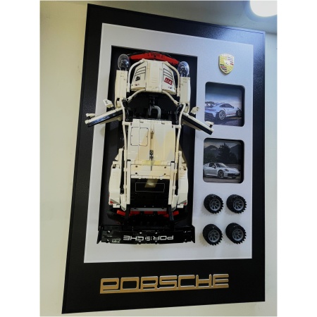Porsche 911 LEGO Portrait Wall Frame