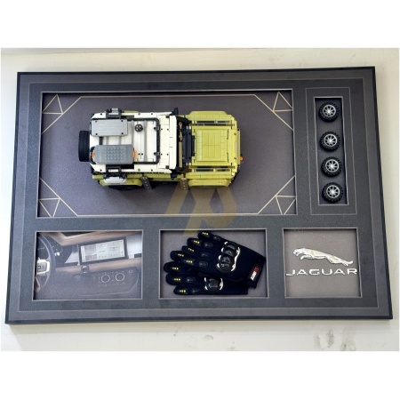 Real Jaguar Land Rover SUV Wall Frame