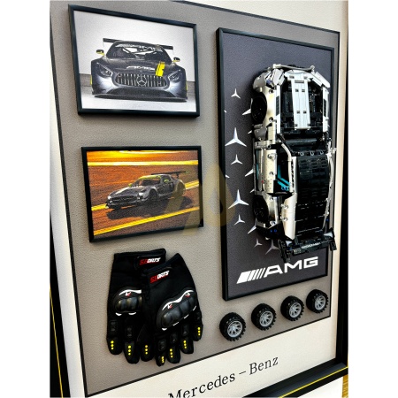 Real Mercedes GT3 LEGO Wall