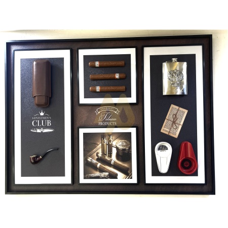 Gentlemen’s Club Cigar Art Frame 60 x 80