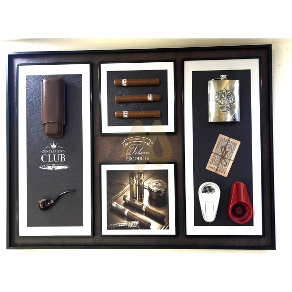 Gentlemen’s Club Cigar Art Frame 60 x 80 - Image 7