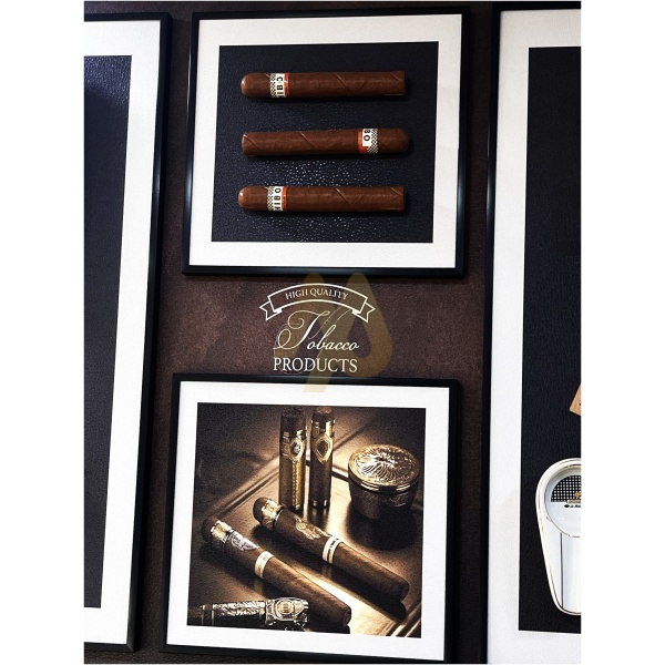 Gentlemen’s Club Cigar Art Frame 60 x 80 - Image 3