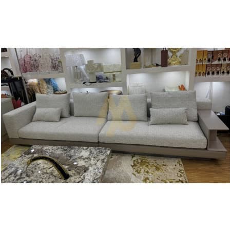 Modern Luxury Modular Fabric & Leather Sofa