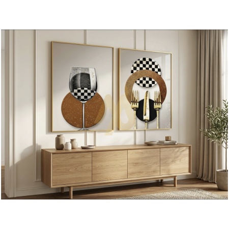 Acrylic Cutlery wall frame