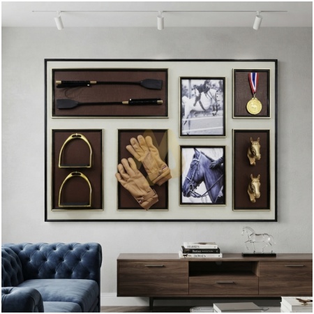 Horse Rider’s Gallery 3D Wall Frame