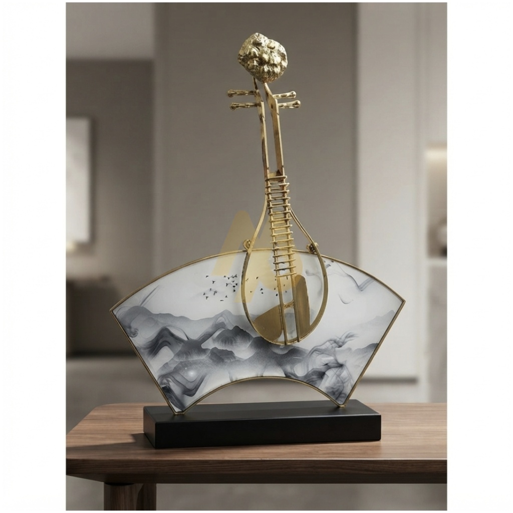 Big Abstract String Harmony Sculpture
