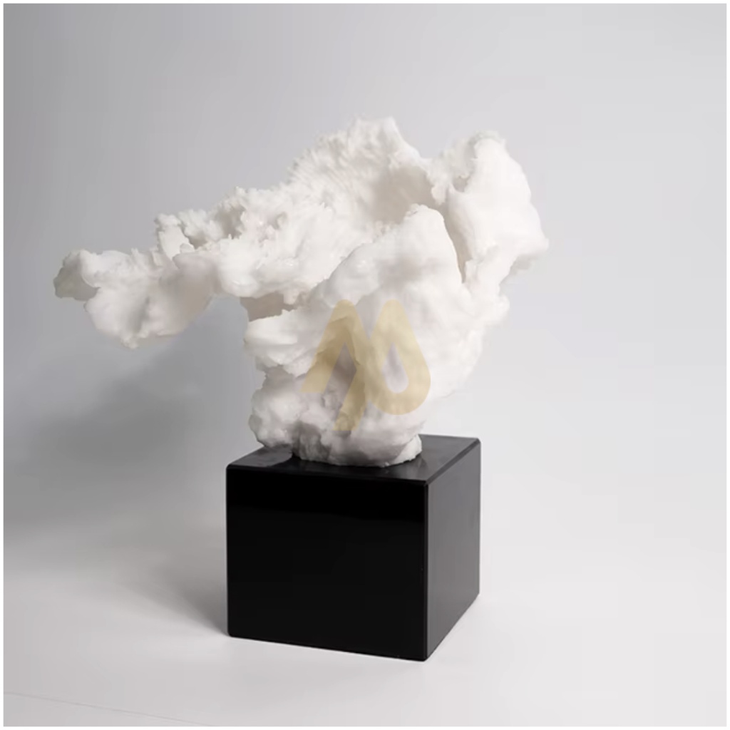 Organic Coral Form Sculpture