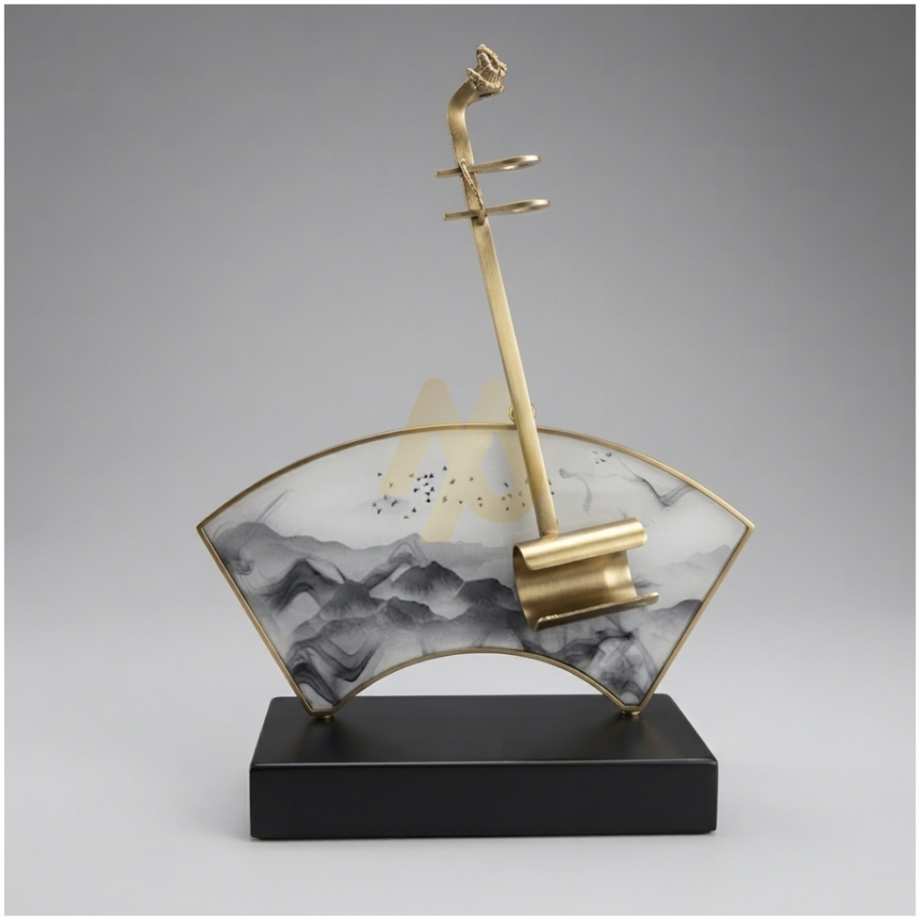 small Abstract String Harmony Sculpture