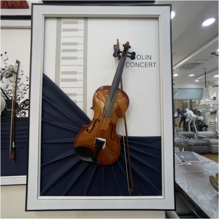 Violin Concert 3D Wall Frame