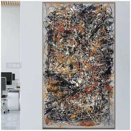 Abstract Scribble Wall Frame